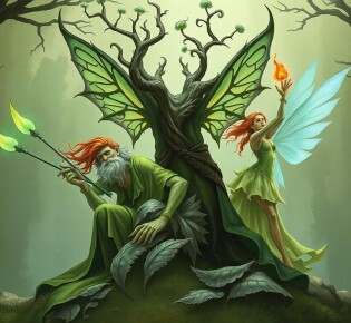 Les Esprits Élémentaires : fées, gnomes, sylphes et ondines — un voyage au cœur du vivant