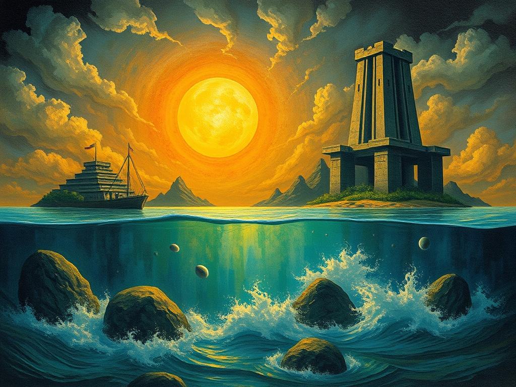     La Lémurie et l'Atlantide: Mythes et Héritages Occultes. Aux racines des légendes : entre textes anciens et spéculations modernes